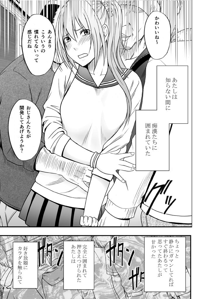 1年間痴漢され続けた女 : 012