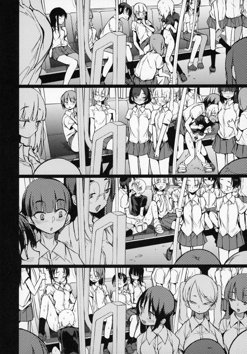 ドスケベ女性専用車両に僕 : 027