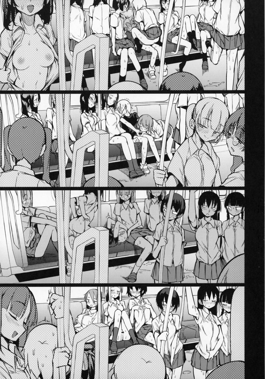 ドスケベ女性専用車両に僕 : 028