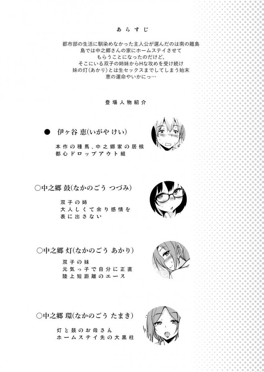 離島へ転校したらホストファミリーがドスケベで困る2 : 003