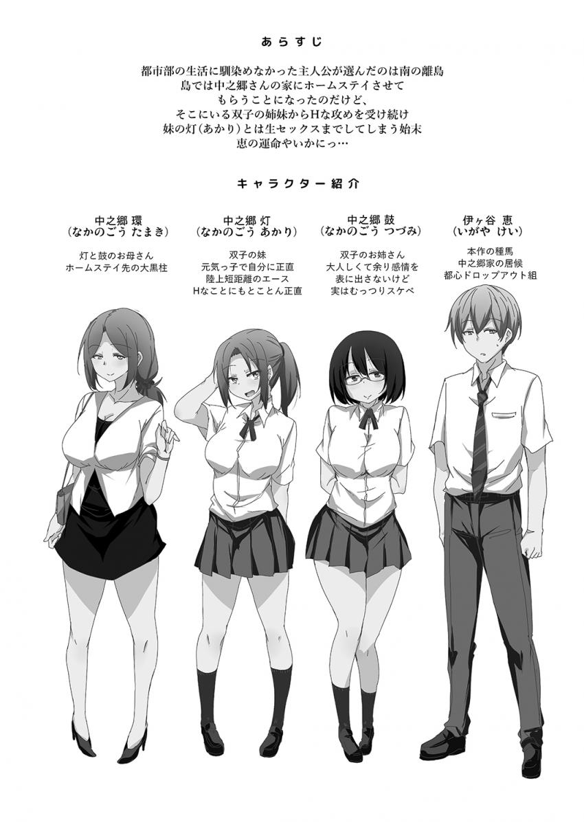 離島へ転校したらホストファミリーがドスケベで困る3 : 003