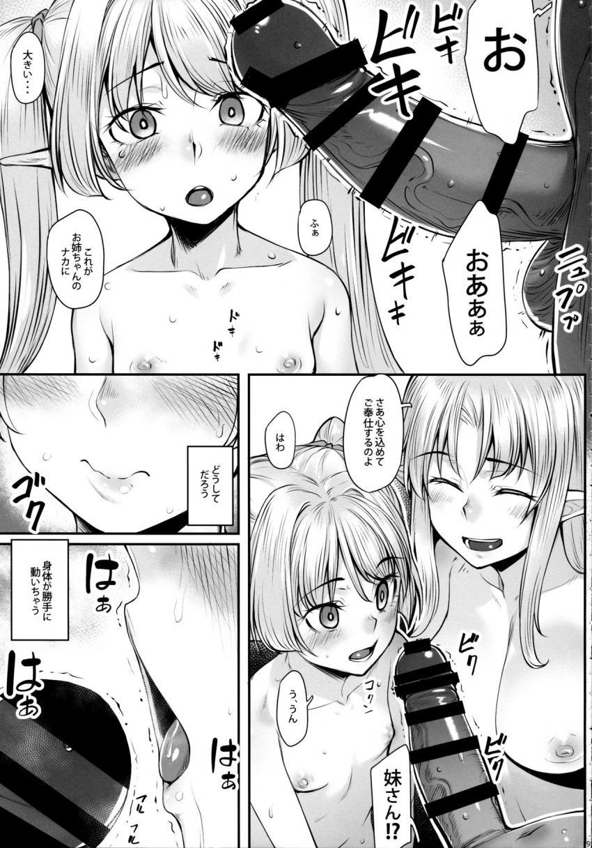 エルフ姉妹とオークさん : 010