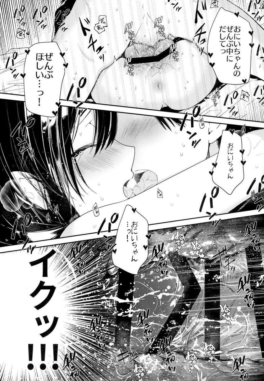義妹と一晩中お留守番えっち : 021