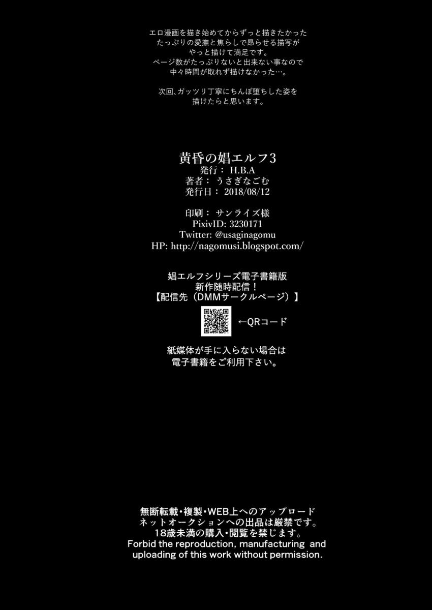 黄昏の娼エルフ3 : 045