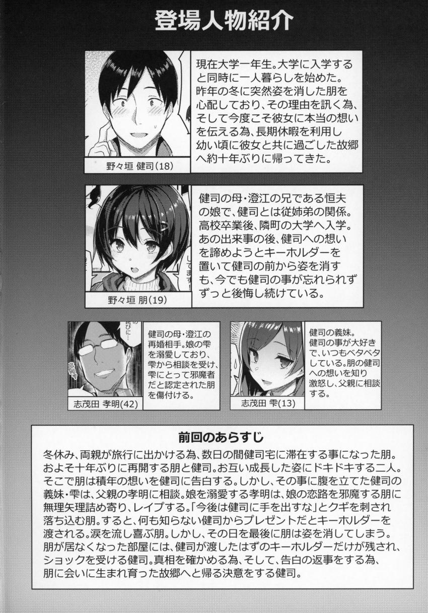 巨乳イトコがいる休暇2 : 002