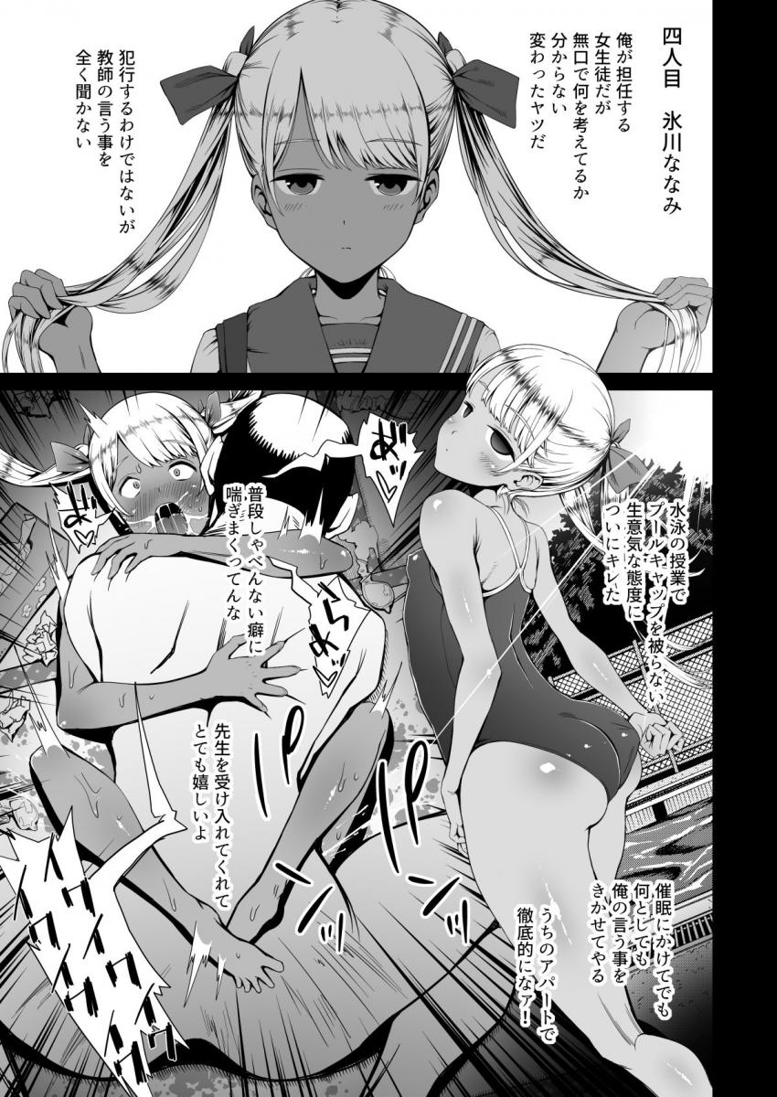 嫌いな男に催眠アプリをかけられる娘たち : 010