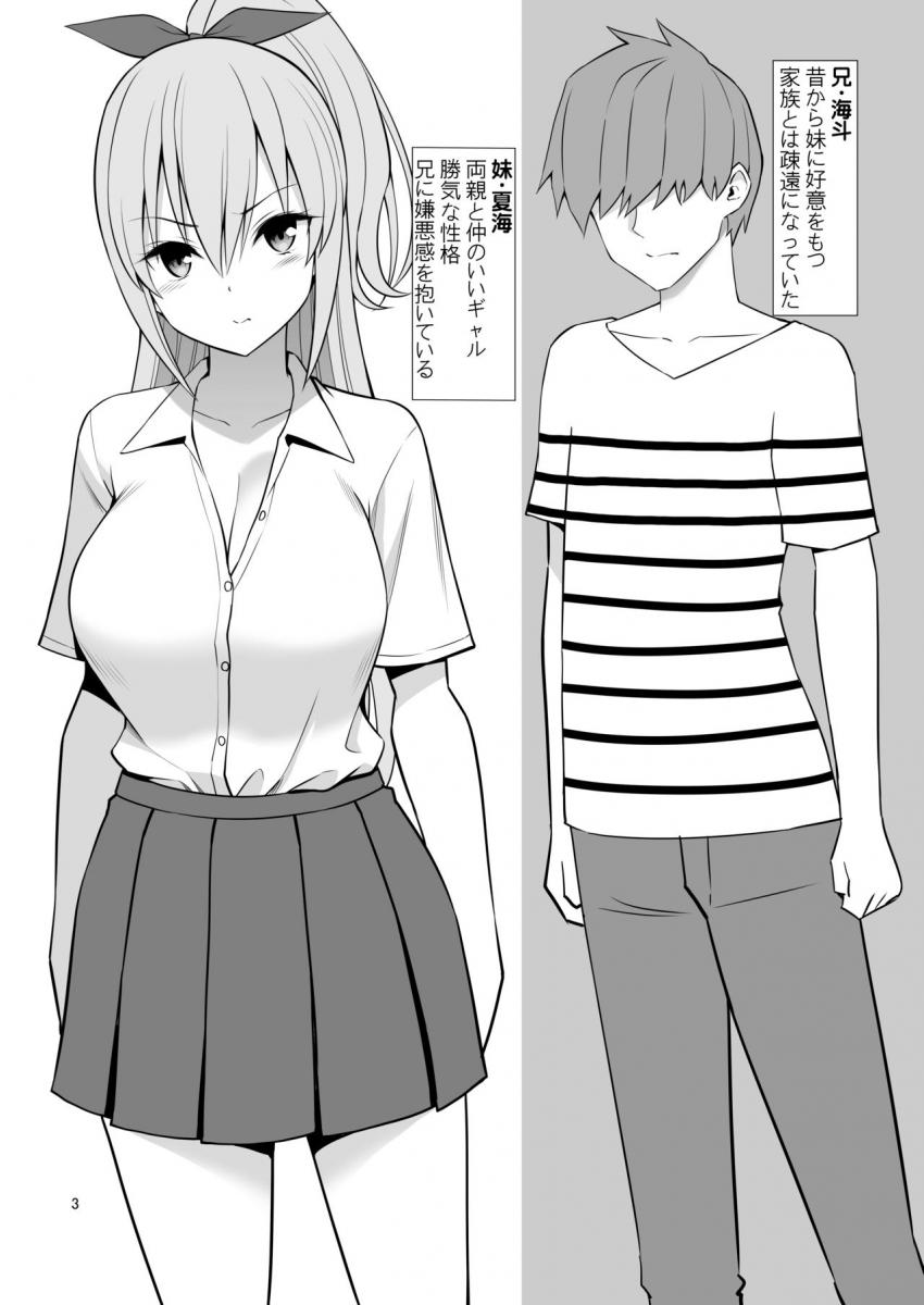 妹催眠開発「体が動かないっ！！」 : 003