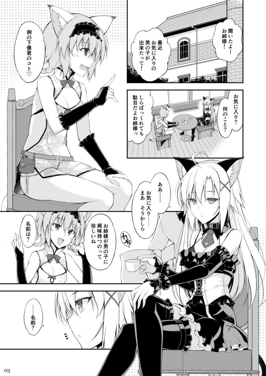 ねことげぼくII : 002