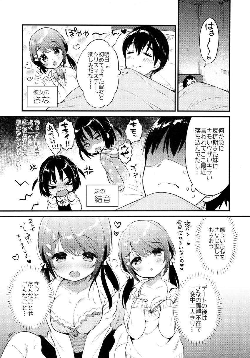 ぐいぐい妹にほんろうされるよわよわ兄 : 004