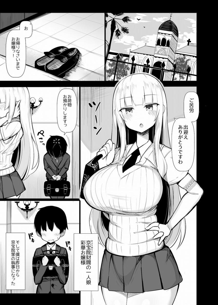 お嬢様に買われたボク : 002