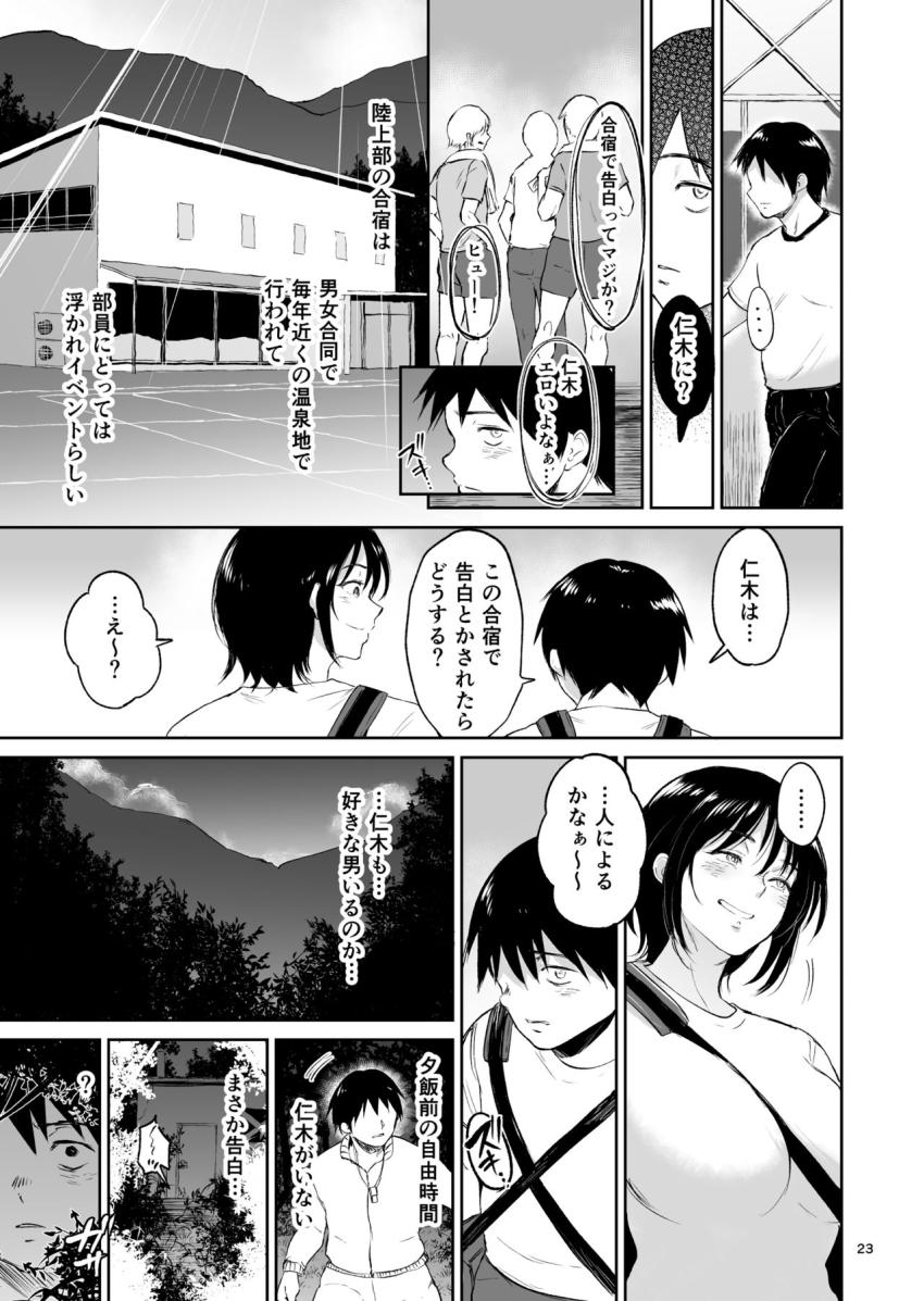 眠姦合宿 陸上女子・仁木みのりと人目を盗んで… : 022