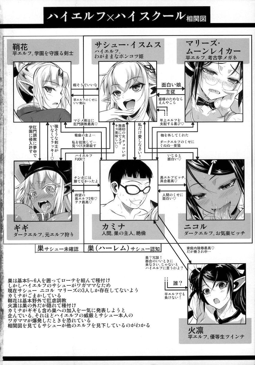 ハイエルフ×ハイスクールカミナくんの1日 : 003