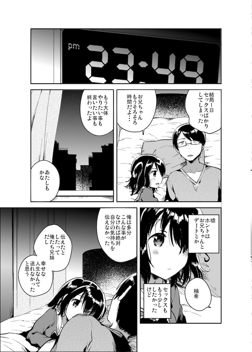 世界が滅亡するので妹とセックスする : 024