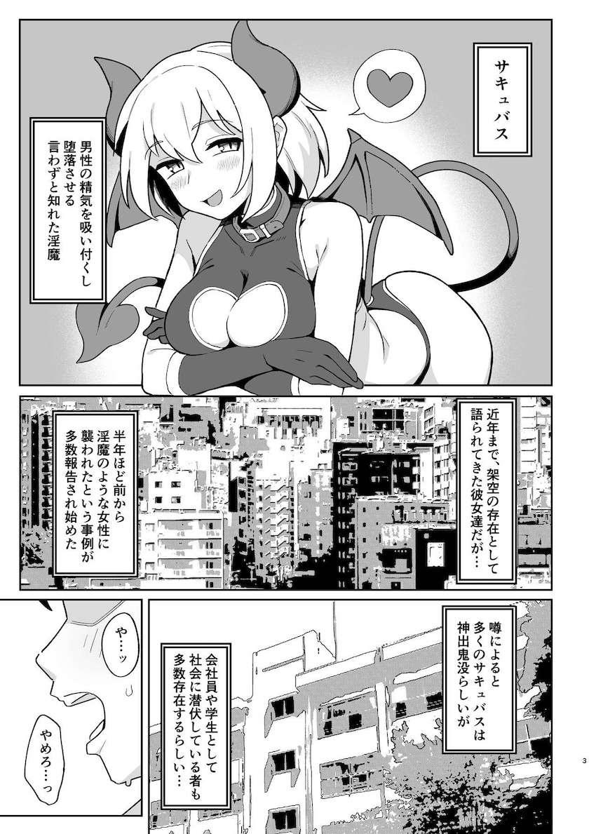 メスガキサキュバス達に搾り取られる本 : 002