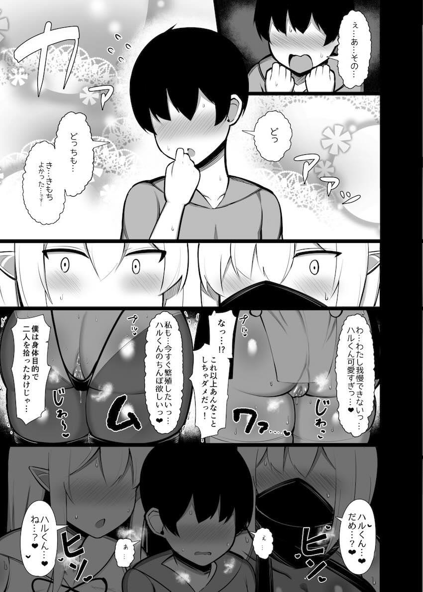 拾った捨てエルフ達に溺愛されて敷かれるまでの話 : 025