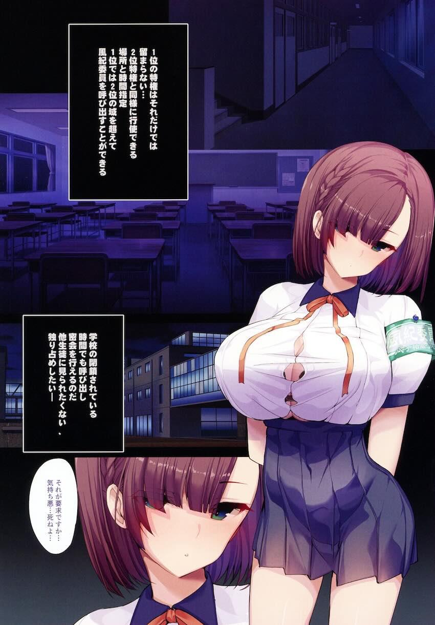 超エリート校に隠された風紀委員制度 ありえない学園の特権とご褒美 : 012