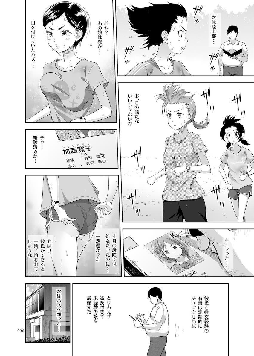 性指導員のお仕事3 蒸し暑い体育倉庫でいろんな練習をしてみたら汗だくになった : 005