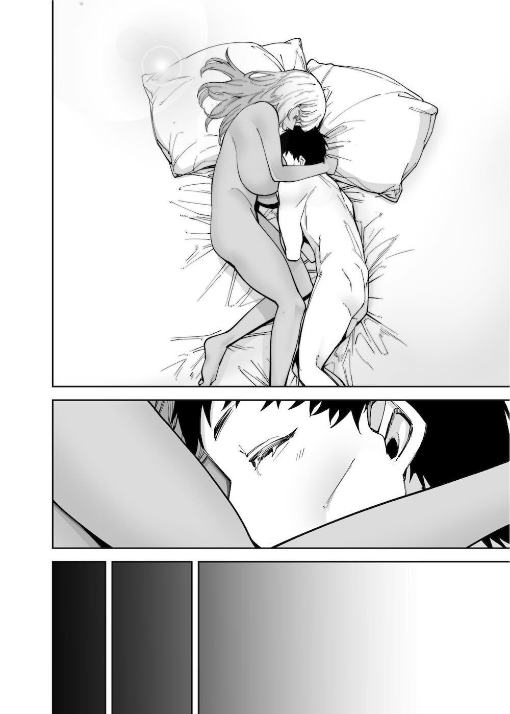おじさんをよしよししてくれる黒ギャル : 058