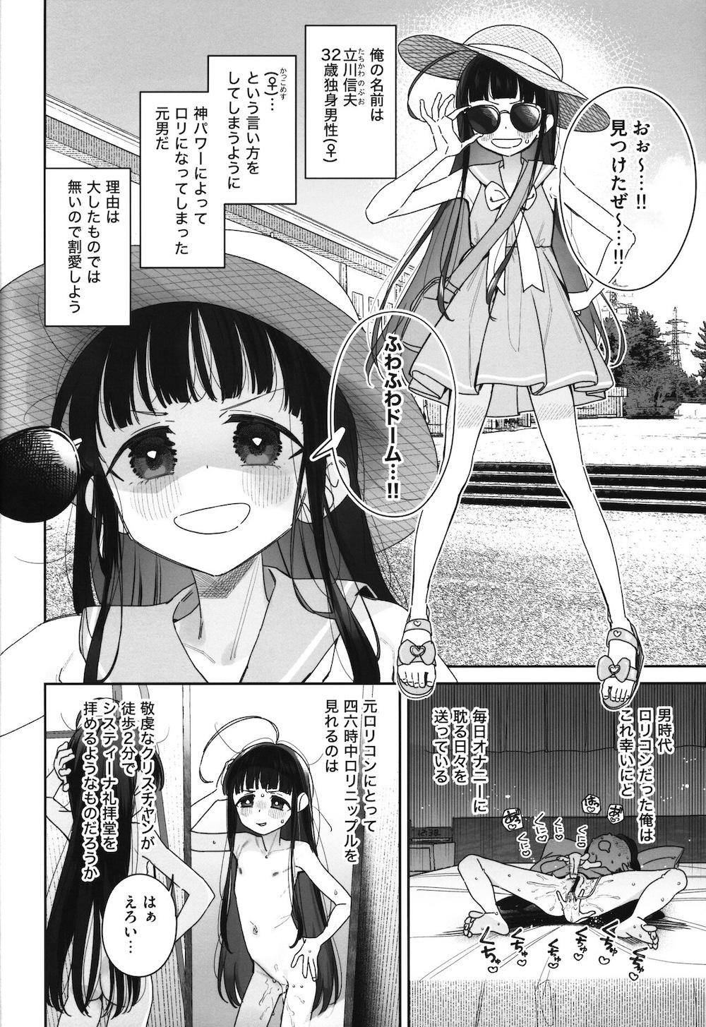 TSロリおじさんの冒険 閑話 -ふわふわドーム編- : 003