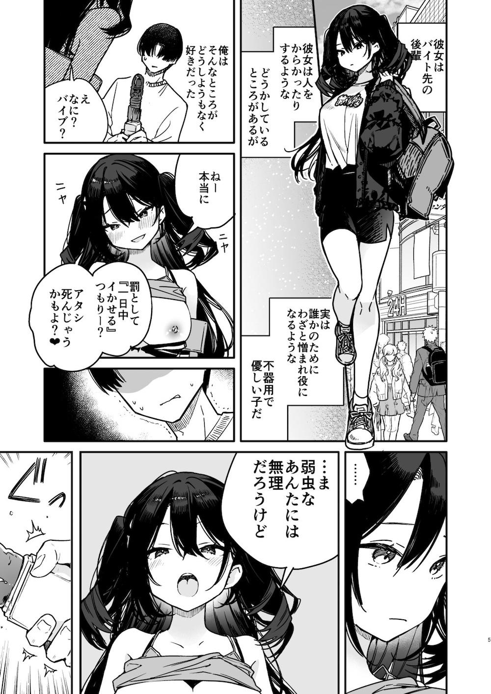 生意気系彼女に煽られながら一日中強制快楽絶頂わからせえっち : 004