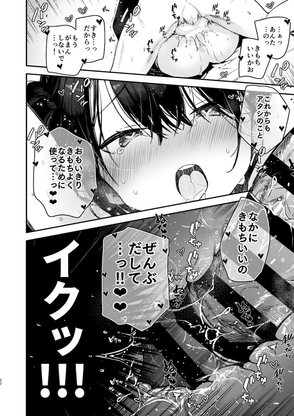 生意気系彼女に煽られながら一日中強制快楽絶頂わからせえっち : 021